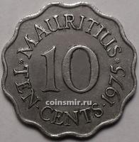 10 центов 1975 Маврикий. VF