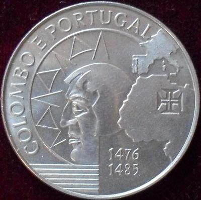 200 эскудо 1991 Португалия. Колумб.