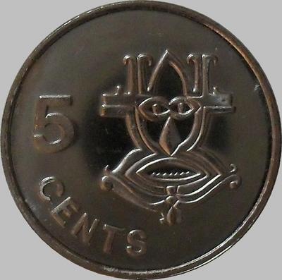 5 центов 2005 Соломоновы острова.