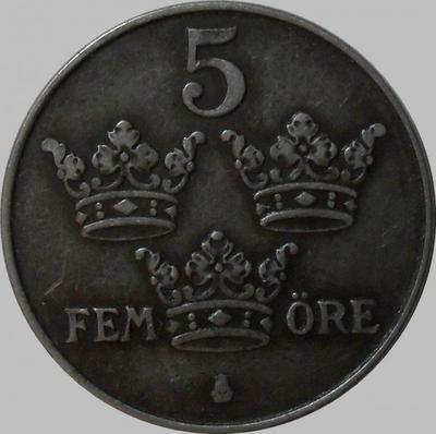 5 эре 1949 Швеция.