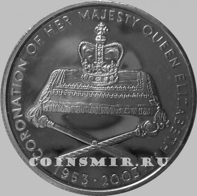 1000 квач 2003 Замбия. Юбилей Коронации Елизаветы II.