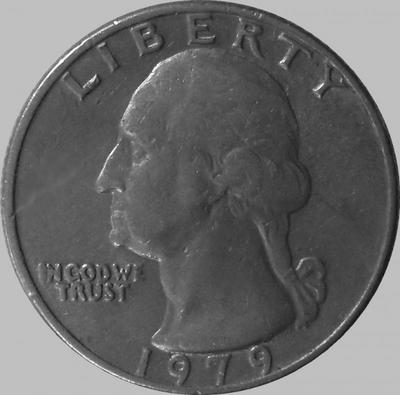 25 центов 1979 США. Джордж Вашингтон.