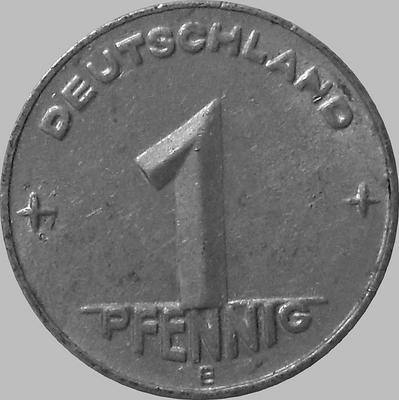1 пфенниг 1950 Е Германия ГДР.