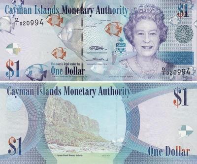 1 доллар 2010 Каймановы острова.