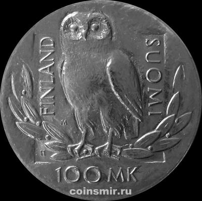 100 марок 1990 Финляндия. 350 лет  Университету в Хельсинки.