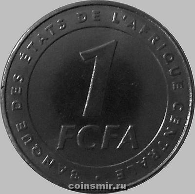 1 франк 2006  КФА BEAC (Центральная Африка).