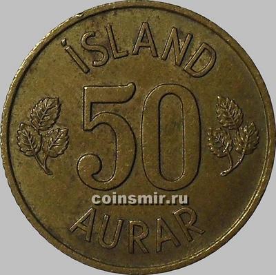 50 эйре 1971 Исландия.