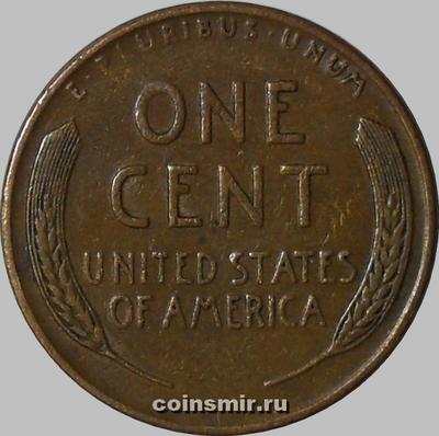 1 цент 1944 США. Линкольн.