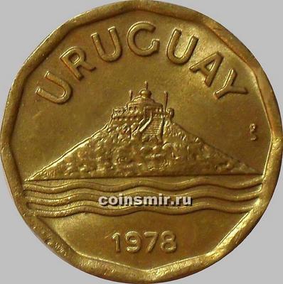 20 сентесимо 1978 Уругвай.