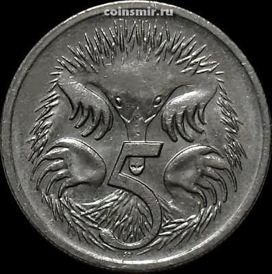 5 центов 1998 Австралия. Ехидна.