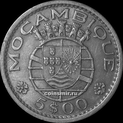5 эскудо 1971 Португальский Мозамбик.