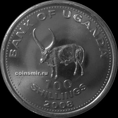 100 шиллингов 2008 Уганда. (в наличии 2012 год)