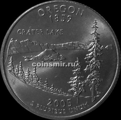 25 центов 2005 Р США. Орегон.