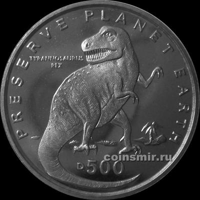 500 динар 1993 Босния и Герцеговина. Тираннозавр Рекс.
