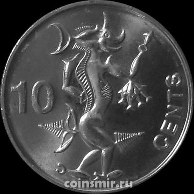 10 центов 2012 Соломоновы острова. 