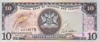 10 долларов 2006 Тринидад и Тобаго. 
