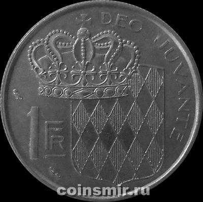 1 франк 1960 Монако.
