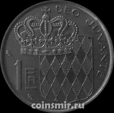 1 франк 1968 Монако.