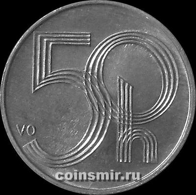 50 геллеров 2005 Чехия.