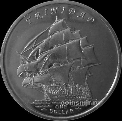 1 доллар 2014 острова Гилберта. Тринидад.
