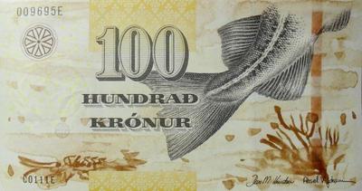 100 крон 2011 Фарерские острова.