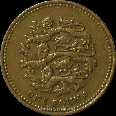 1 фунт 2002 Великобритания.