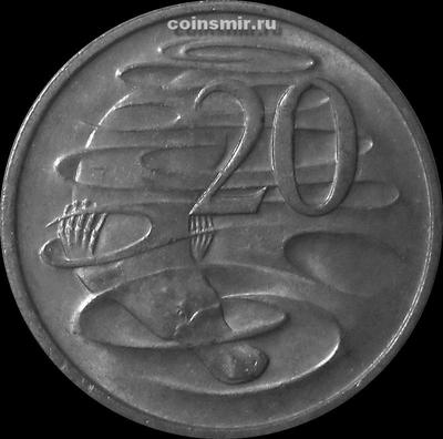 20 центов 1967 Австралия. Утконос.