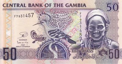 50 даласи 2013 Гамбия. 
