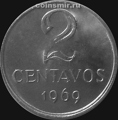 2 сентаво 1969 Бразилия.