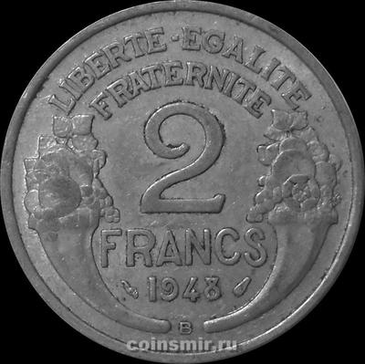 2 франка 1948 Франция.