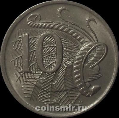 10 центов 1975 Австралия. Лирохвост.