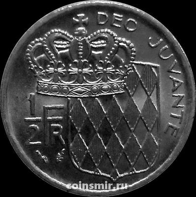 1/2 франка 1976 Монако.