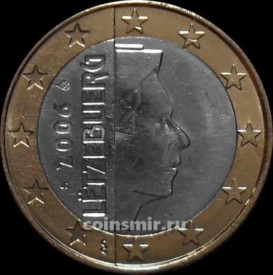 1 евро 2006 S Люксембург. Великий герцог Люксембурга Анри (Генрих).