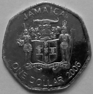 1 доллар 2006 Ямайка. Александр Бустаманте.