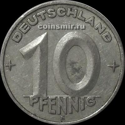 10 пфеннигов 1953 Е Германия ГДР.