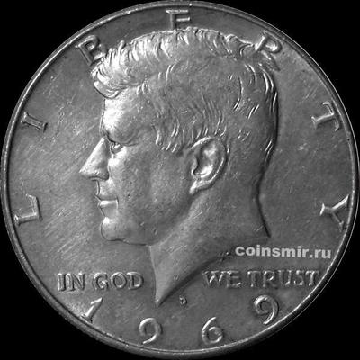 1/2 доллара 1969 D США. Кеннеди.