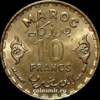 10 франков 1952 Марокко. UNC.