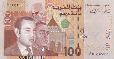 100 дирхам 2002 Марокко.