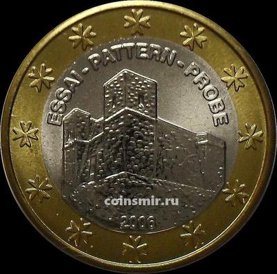 1 евро 2006 Мальта. Европроба. Xeros-ceros.