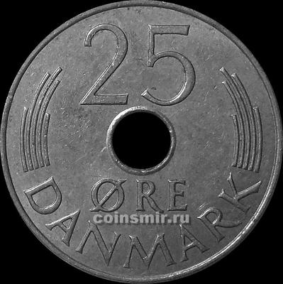 25 эре 1986 R,B Дания. (в наличии 1987 R,B год)