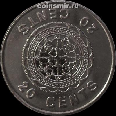20 центов 2008 Соломоновы острова.