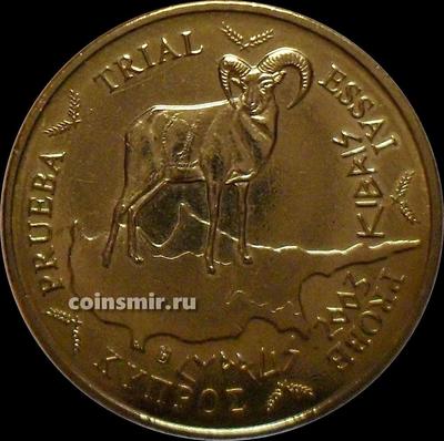 10 евроцентов 2003 Кипр. Европроба. Specimen.