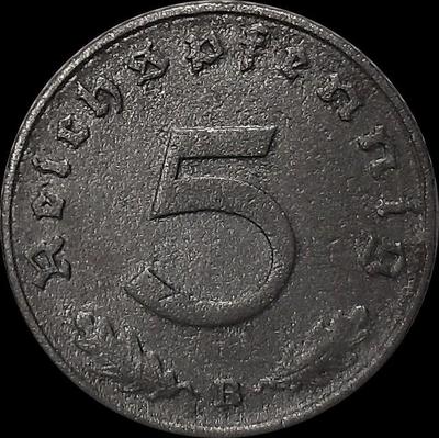 5 пфеннигов 1940 В Германия. Третий рейх.