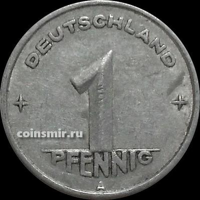 1 пфенниг 1950 А Германия ГДР.
