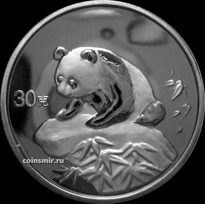 30 грамм 1999 Китай. Панда.
