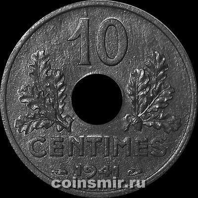 10 сантимов 1941 Франция. UNC.