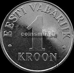 1 крона 1995  Эстония.