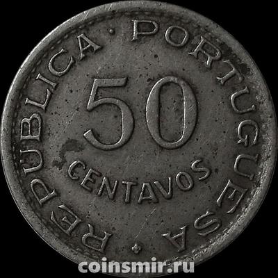 50 сентаво 1950 Португальская Ангола.