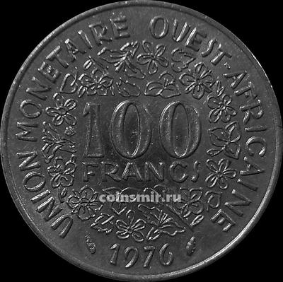 100 франков 1976  КФА BCEAO (Западная Африка).