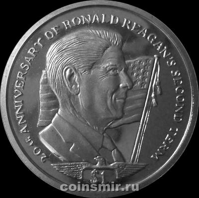 1 доллар 2004 Сьерра-Леоне. Рональд Рейган.